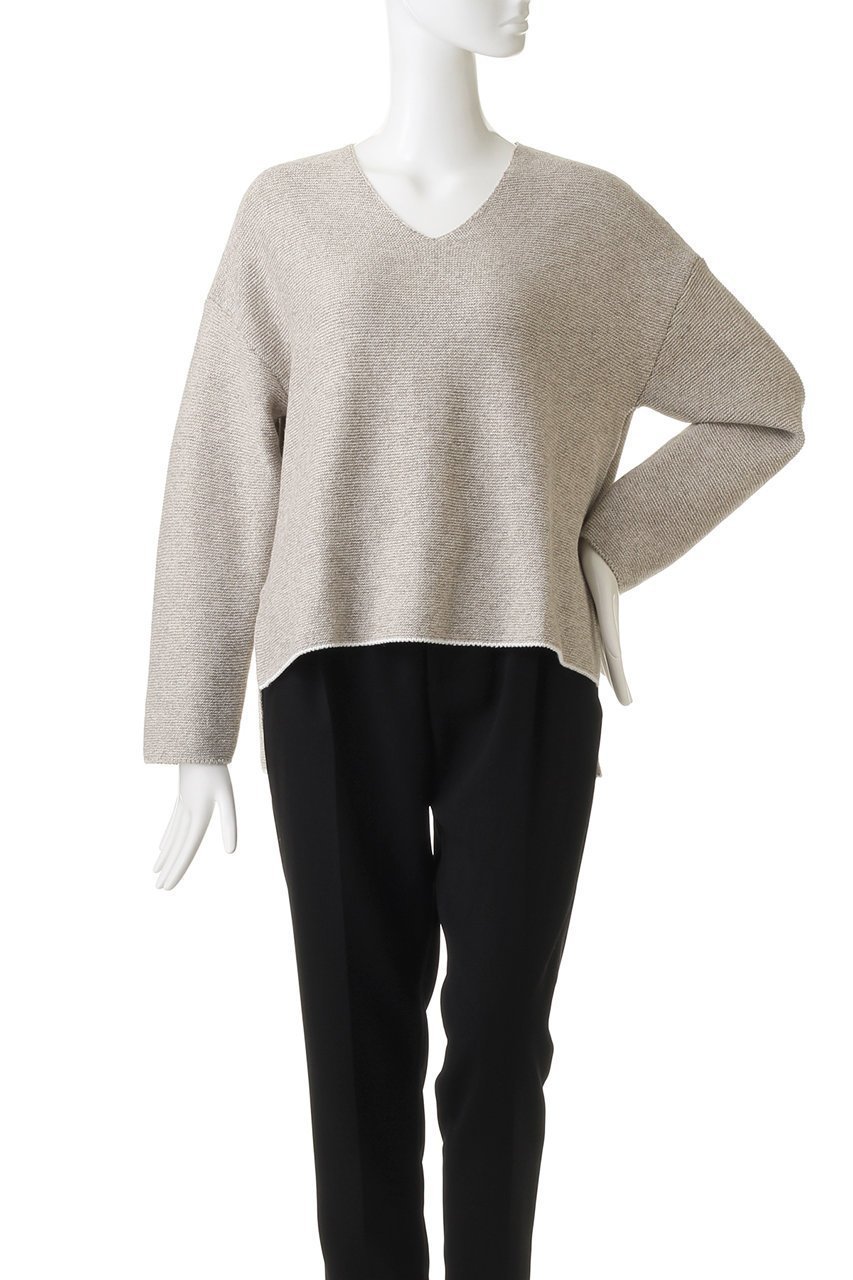 【プリスティン/PRISTINE】のヤクリネンガーターニットプルオーバー 人気、トレンドファッション・服の通販 founy(ファニー) 　ファッション　Fashion　レディースファッション　Fashion for Women　トップス・カットソー　Cut & Sew Tops　ニット　Knit Tops & Sweaters　カジュアルプルオーバー・ニットトップス　Pullovers & Knit Tops / Casual Pullovers　シンプル　Simple, Minimal　トレンド　Trend, Trending Now　ベーシック　Basic, Essential　リネン　Linen, Linen Fabric　other-2|ID: prp329100002230127 ipo3291000000036593627