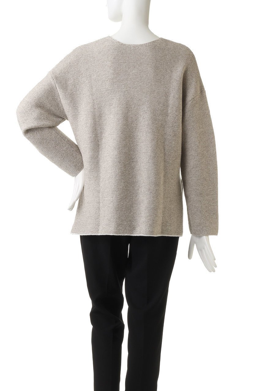 【プリスティン/PRISTINE】のヤクリネンガーターニットプルオーバー 人気、トレンドファッション・服の通販 founy(ファニー) 　ファッション　Fashion　レディースファッション　Fashion for Women　トップス・カットソー　Cut & Sew Tops　ニット　Knit Tops & Sweaters　カジュアルプルオーバー・ニットトップス　Pullovers & Knit Tops / Casual Pullovers　シンプル　Simple, Minimal　トレンド　Trend, Trending Now　ベーシック　Basic, Essential　リネン　Linen, Linen Fabric　other-4|ID: prp329100002230127 ipo3291000000036593629