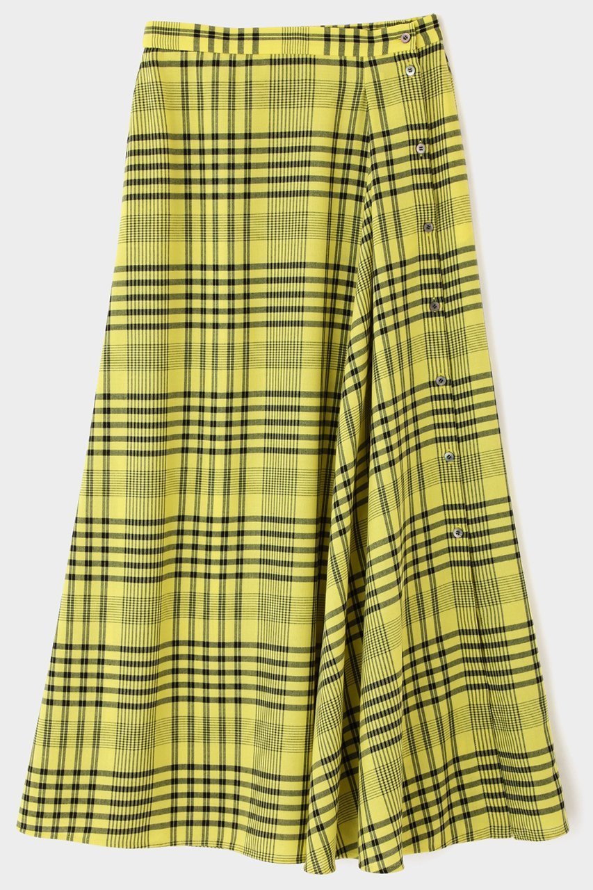 【ル フィル/LE PHIL】のTRツイルチェックスカート 人気、トレンドファッション・服の通販 founy(ファニー) 　ファッション　Fashion　レディースファッション　Fashion for Women　スカート　Skirts　ロングスカート　Long Skirts / Maxi & Midi Skirts　アシンメトリー　Asymmetrical Style　モダン　Modern, Contemporary　ロング　Long, Long-Length　 other-1|ID: prp329100002236151 ipo3291000000035057441