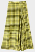 【ル フィル/LE PHIL】のTRツイルチェックスカート 人気、トレンドファッション・服の通販 founy(ファニー) ファッション Fashion レディースファッション Fashion for Women スカート Skirts ロングスカート Long Skirts / Maxi & Midi Skirts アシンメトリー Asymmetrical Style モダン Modern, Contemporary ロング Long, Long-Length thumbnail イエロー|ID: prp329100002236151 ipo3291000000035057442
