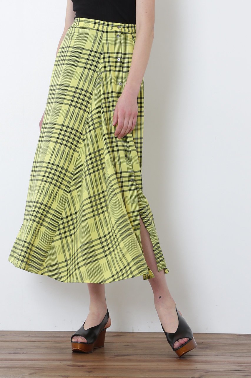 【ル フィル/LE PHIL】のTRツイルチェックスカート 人気、トレンドファッション・服の通販 founy(ファニー) 　ファッション　Fashion　レディースファッション　Fashion for Women　スカート　Skirts　ロングスカート　Long Skirts / Maxi & Midi Skirts　アシンメトリー　Asymmetrical Style　モダン　Modern, Contemporary　ロング　Long, Long-Length　other-6|ID: prp329100002236151 ipo3291000000035057447