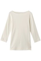 【スリー ドッツ/three dots】のOrganic CottonKnit 3/4british T エクリュ|ID: prp329100002240764 ipo3291000000036371305