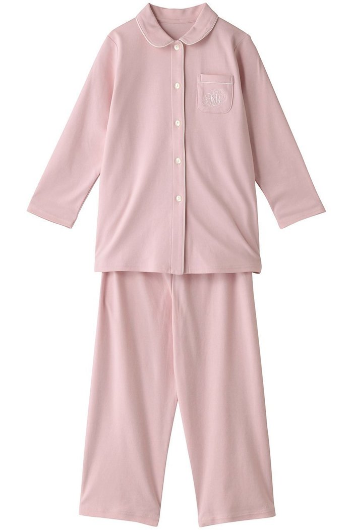 【キッドブルー/KID BLUE / KIDS】の【KIDS】22グレイスフルコットンパジャマ インテリア・キッズ・メンズ・レディースファッション・服の通販 founy(ファニー) https://founy.com/ ファッション Fashion キッズファッション KIDS トップス・カットソー Tops/Tees/Kids シンプル Simple パイピング Piping パジャマ Pajamas ポケット Pocket |ID: prp329100002244717 ipo3291000000020694979