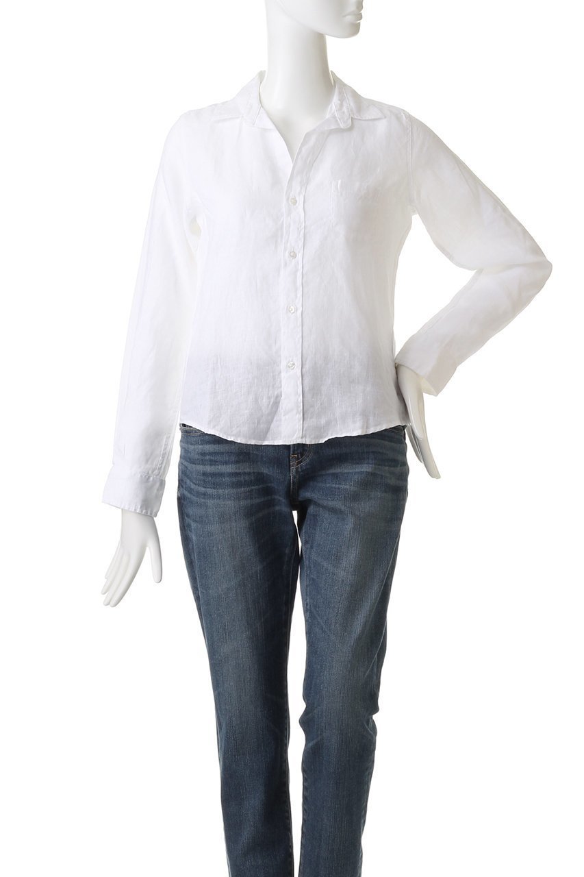 【フランク&アイリーン/Frank&Eileen】のBARRY クラシックホワイトリネン シャツ 人気、トレンドファッション・服の通販 founy(ファニー) 　ファッション　Fashion　レディースファッション　WOMEN　トップス・カットソー　Tops/Tshirt　シャツ/ブラウス　Shirts/Blouses　シンプル　Simple　スリーブ　Sleeve　ロング　Long　定番　Standard　other-2|ID: prp329100002245297 ipo3291000000031423737
