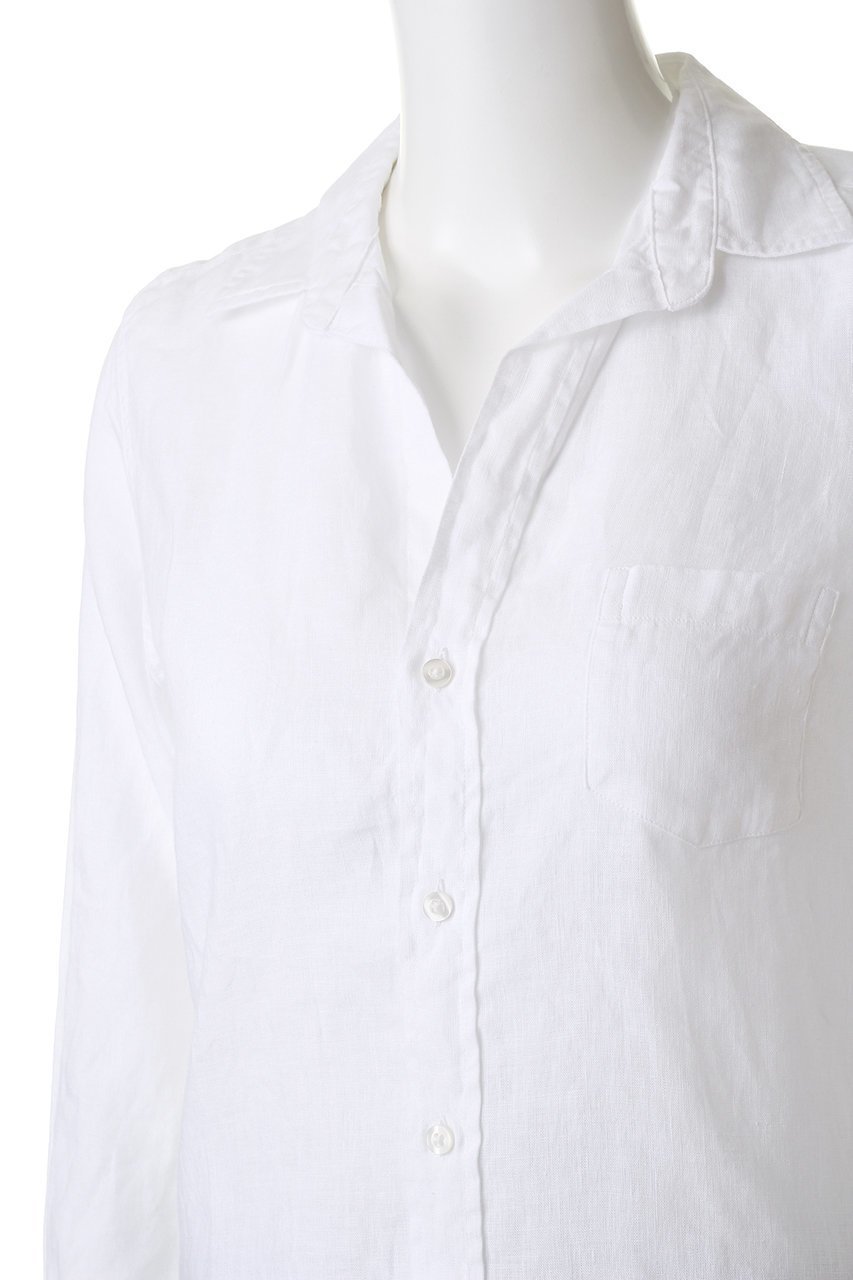 【フランク&アイリーン/Frank&Eileen】のBARRY クラシックホワイトリネン シャツ 人気、トレンドファッション・服の通販 founy(ファニー) 　ファッション　Fashion　レディースファッション　Fashion for Women　トップス・カットソー　Cut & Sew Tops　シャツ・ブラウス・オフィスカジュアル　Elegant Blouses & Button-Ups　シンプル　Simple, Minimal　スリーブ　Sleeve, Long Sleeve / Short Sleeve　ロング　Long, Long-Length　定番　Standard, Basic Item　other-5|ID: prp329100002245297 ipo3291000000035674871