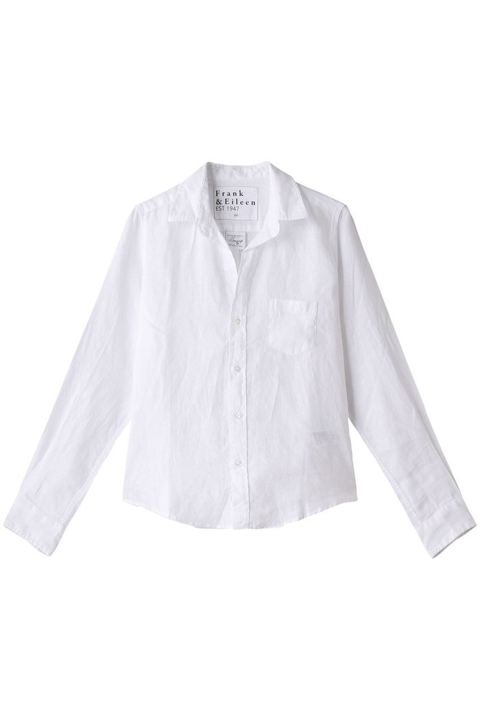 【フランク&アイリーン/Frank&Eileen】のBARRY クラシックホワイトリネン シャツ インテリア・キッズ・メンズ・レディースファッション・服の通販 founy(ファニー) https://founy.com/ ファッション Fashion レディースファッション Fashion for Women トップス・カットソー Cut & Sew Tops シャツ・ブラウス・オフィスカジュアル Elegant Blouses & Button-Ups シンプル Simple, Minimal スリーブ Sleeve, Long Sleeve / Short Sleeve ロング Long, Long-Length 定番 Standard, Basic Item |ID: prp329100002245297 ipo3291000000036220911
