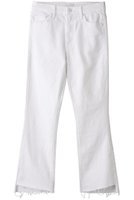 【マザー/MOTHER】のTHE INSIDER CROP STEP FRAY ホワイトデニム 人気、トレンドファッション・服の通販 founy(ファニー) ファッション Fashion レディースファッション Fashion for Women パンツ Pants & Trousers デニムパンツ・ジーンズ・美脚デニム Denim Jeans & Pants クロップド Cropped, Short Length シンプル Simple, Minimal デニム Denim, Jeans Material フレア Flare, Flared 再入荷 Restock / Back in Stock 定番 Standard, Basic Item |ID:prp329100002245308