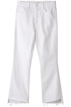 【マザー/MOTHER】のTHE INSIDER CROP STEP FRAY ホワイトデニム 人気、トレンドファッション・服の通販 founy(ファニー) ファッション Fashion レディースファッション Fashion for Women パンツ Pants & Trousers デニムパンツ・ジーンズ・美脚デニム Denim Jeans & Pants クロップド Cropped, Short Length シンプル Simple, Minimal デニム Denim, Jeans Material フレア Flare, Flared 再入荷 Restock / Back in Stock 定番 Standard, Basic Item thumbnail ホワイト|ID: prp329100002245308 ipo3291000000035755285