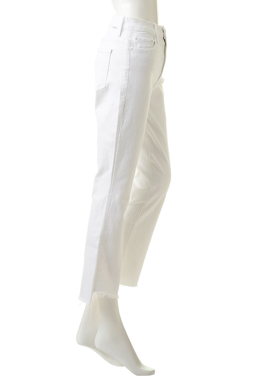 【マザー/MOTHER】のTHE INSIDER CROP STEP FRAY ホワイトデニム 人気、トレンドファッション・服の通販 founy(ファニー) 　ファッション　Fashion　レディースファッション　Fashion for Women　パンツ　Pants & Trousers　デニムパンツ・ジーンズ・美脚デニム　Denim Jeans & Pants　クロップド　Cropped, Short Length　シンプル　Simple, Minimal　デニム　Denim, Jeans Material　フレア　Flare, Flared　再入荷　Restock / Back in Stock　定番　Standard, Basic Item　other-3|ID: prp329100002245308 ipo3291000000035755287