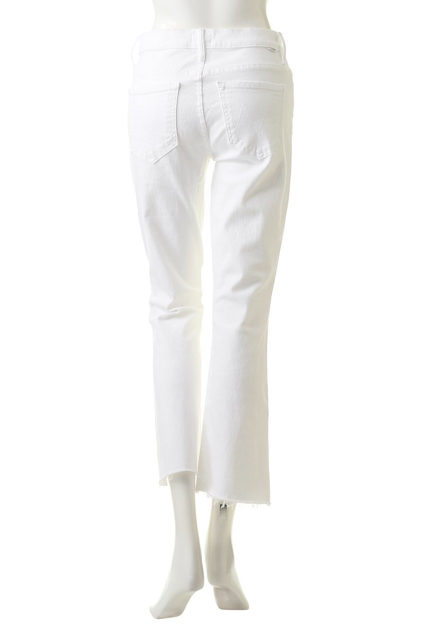 【マザー/MOTHER】のTHE INSIDER CROP STEP FRAY ホワイトデニム 人気、トレンドファッション・服の通販 founy(ファニー) 　ファッション　Fashion　レディースファッション　Fashion for Women　パンツ　Pants & Trousers　デニムパンツ・ジーンズ・美脚デニム　Denim Jeans & Pants　クロップド　Cropped, Short Length　シンプル　Simple, Minimal　デニム　Denim, Jeans Material　フレア　Flare, Flared　再入荷　Restock / Back in Stock　定番　Standard, Basic Item　other-4|ID: prp329100002245308 ipo3291000000035755288