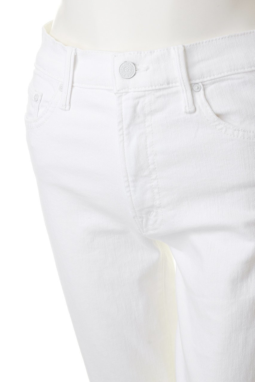 【マザー/MOTHER】のTHE INSIDER CROP STEP FRAY ホワイトデニム 人気、トレンドファッション・服の通販 founy(ファニー) 　ファッション　Fashion　レディースファッション　Fashion for Women　パンツ　Pants & Trousers　デニムパンツ・ジーンズ・美脚デニム　Denim Jeans & Pants　クロップド　Cropped, Short Length　シンプル　Simple, Minimal　デニム　Denim, Jeans Material　フレア　Flare, Flared　再入荷　Restock / Back in Stock　定番　Standard, Basic Item　other-5|ID: prp329100002245308 ipo3291000000035755289