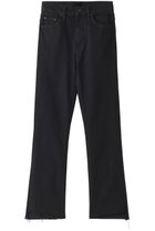 【マザー/MOTHER】のTHE INSIDER CROP STEP FRAY ブラックデニム 人気、トレンドファッション・服の通販 founy(ファニー) ファッション Fashion レディースファッション Ladies' Fashion Online パンツ Pants デニムパンツ Denim Pants ストレッチ Stretch デニム Denim フィット Fit フレア Flare 再入荷 Restock/Back In Stock/Re Arrival 定番 Standard thumbnail ブラック|ID: prp329100002245309 ipo3291000000032629144