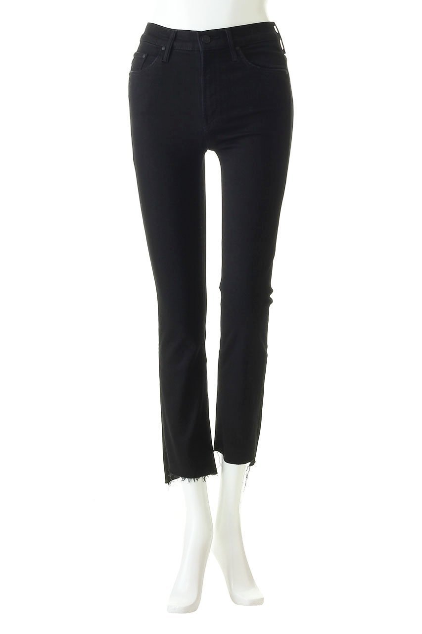 【マザー/MOTHER】のTHE INSIDER CROP STEP FRAY ブラックデニム 人気、トレンドファッション・服の通販 founy(ファニー) 　ファッション　Fashion　レディースファッション　Ladies' Fashion Online　パンツ　Pants　デニムパンツ　Denim Pants　ストレッチ　Stretch　デニム　Denim　フィット　Fit　フレア　Flare　再入荷　Restock/Back In Stock/Re Arrival　定番　Standard　other-2|ID: prp329100002245309 ipo3291000000032629145