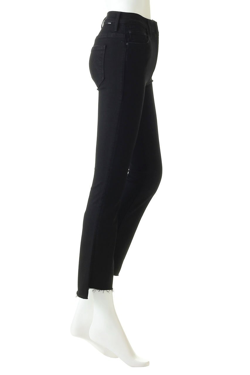 【マザー/MOTHER】のTHE INSIDER CROP STEP FRAY ブラックデニム 人気、トレンドファッション・服の通販 founy(ファニー) 　ファッション　Fashion　レディースファッション　Ladies' Fashion Online　パンツ　Pants　デニムパンツ　Denim Pants　ストレッチ　Stretch　デニム　Denim　フィット　Fit　フレア　Flare　再入荷　Restock/Back In Stock/Re Arrival　定番　Standard　other-3|ID: prp329100002245309 ipo3291000000032629146