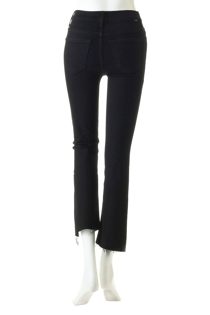 【マザー/MOTHER】のTHE INSIDER CROP STEP FRAY ブラックデニム 人気、トレンドファッション・服の通販 founy(ファニー) 　ファッション　Fashion　レディースファッション　Ladies' Fashion Online　パンツ　Pants　デニムパンツ　Denim Pants　ストレッチ　Stretch　デニム　Denim　フィット　Fit　フレア　Flare　再入荷　Restock/Back In Stock/Re Arrival　定番　Standard　other-4|ID: prp329100002245309 ipo3291000000032629147