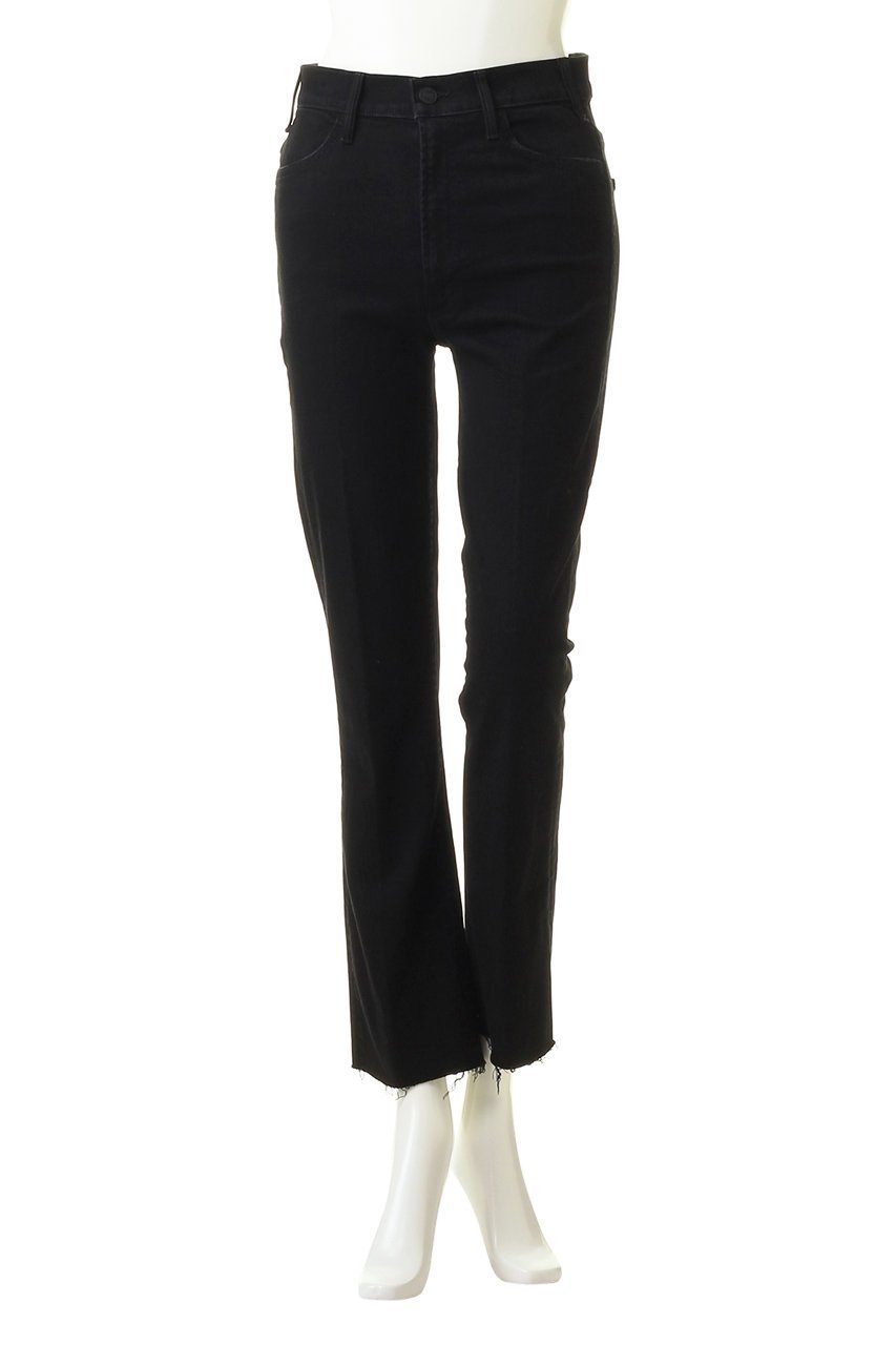 【マザー/MOTHER】のTHE HUSTLER ANKLE FRAY ブラックデニム 人気、トレンドファッション・服の通販 founy(ファニー) 　ファッション　Fashion　レディースファッション　Fashion for Women　パンツ　Pants & Trousers　デニムパンツ・ジーンズ・美脚デニム　Denim Jeans & Pants　デニム　Denim, Jeans Material　フィット　Fit, Slim Fit　フレア　Flare, Flared　定番　Standard, Basic Item　other-2|ID: prp329100002245311 ipo3291000000036083824