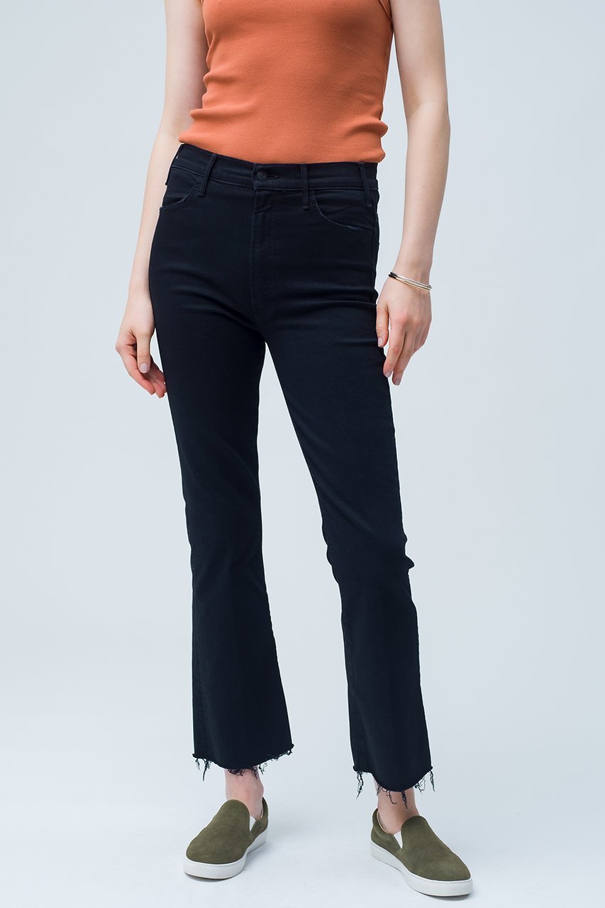 【マザー/MOTHER】のTHE HUSTLER ANKLE FRAY ブラックデニム 人気、トレンドファッション・服の通販 founy(ファニー) 　ファッション　Fashion　レディースファッション　Fashion for Women　パンツ　Pants & Trousers　デニムパンツ・ジーンズ・美脚デニム　Denim Jeans & Pants　デニム　Denim, Jeans Material　フィット　Fit, Slim Fit　フレア　Flare, Flared　定番　Standard, Basic Item　other-8|ID: prp329100002245311 ipo3291000000036083830