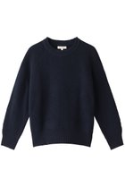 【デミーリー/DEMYLEE】のCHELSEA クルーネック コットンニットプルオーバー 人気、トレンドファッション・服の通販 founy(ファニー) ファッション Fashion レディースファッション Fashion for Women トップス・カットソー Cut & Sew Tops ニット Knit Tops & Sweaters カジュアルプルオーバー・ニットトップス Pullovers & Knit Tops / Casual Pullovers コンパクト Compact, Small Size シンプル Simple, Minimal 定番 Standard, Basic Item thumbnail ネイビー|ID: prp329100002245315 ipo3291000000032957919