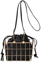 【ザンチェッティ/ZANCHETTI】のMARKET BAG ブラック×ゴールド|ID: prp329100002250268 ipo3291000000036886297