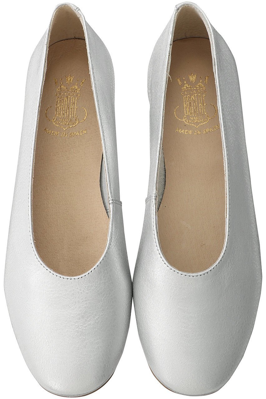 【エスメラルダ/Esmeralda】の【BONTRE】ソフトフラットパンプス インテリア・キッズ・メンズ・レディースファッション・服の通販 founy(ファニー) 　ファッション　Fashion　レディースファッション　Fashion for Women　シンプル　Simple, Minimal　フォルム　Silhouette, Form　フラット　Flat, Flat Shoes　ベーシック　Basic, Essential　シルバー|ID: prp329100002250355 ipo3291000000035058809