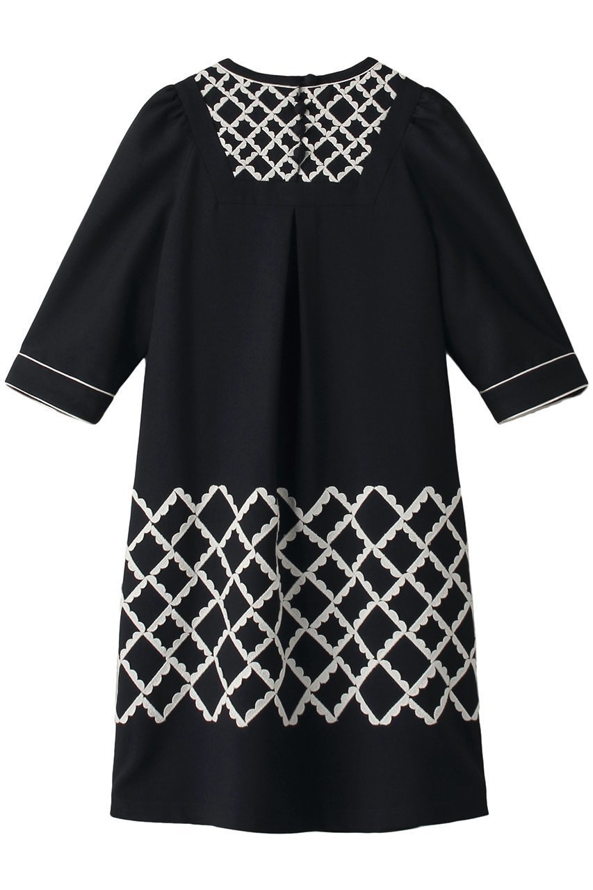 【ミナ ペルホネン/mina perhonen / KIDS】の【KIDS】petal fence ワンピース ネイビー 140 人気、トレンドファッション・服の通販 founy(ファニー) ファッション Fashion キッズファッション Fashion for Kids ワンピース Dresses パーティ Party, Party Style other-2|ID: prp329100002252810 ipo3291000000036192388