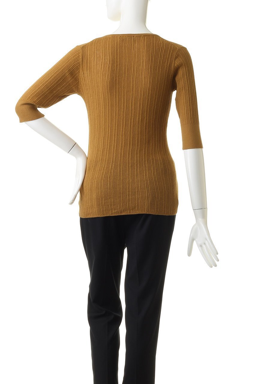 【ヤヌーク/YANUK】のヘンリーネック リブニット 人気、トレンドファッション・服の通販 founy(ファニー) ファッション Fashion レディースファッション Fashion for Women トップス・カットソー Cut & Sew Tops ニット Knit Tops & Sweaters カジュアルプルオーバー・ニットトップス Pullovers & Knit Tops / Casual Pullovers フロント Front, Front Design リブニット Rib Knit, Ribbed Knit other-4|ID: prp329100002261923 ipo3291000000036099127