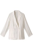 【ヤヌーク/YANUK】のテーラードジャケット ホワイト|ID: prp329100002261928 ipo3291000000036759384