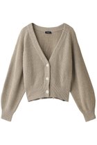 【ヤヌーク/YANUK】のショートカーディガン ライトベージュ|ID: prp329100002261930 ipo3291000000032963608