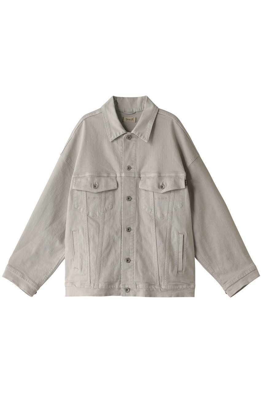 【ヤヌーク/YANUK】のビッグジーンジャケット 人気、トレンドファッション・服の通販 founy(ファニー) ファッション Fashion レディースファッション Fashion for Women アウター Coat / Outerwear Collection レディースジャケット・軽アウター Jackets ブルゾンジャケット・スポーティアウター Blouson Jackets シンプル Simple, Minimal ジャケット Jacket, Outerwear デニム Denim, Jeans Material ブルゾン Blouson, Bomber Jacket ポケット Pocket, Pocket Detail 春 Spring other-1|ID: prp329100002261934 ipo3291000000036759392