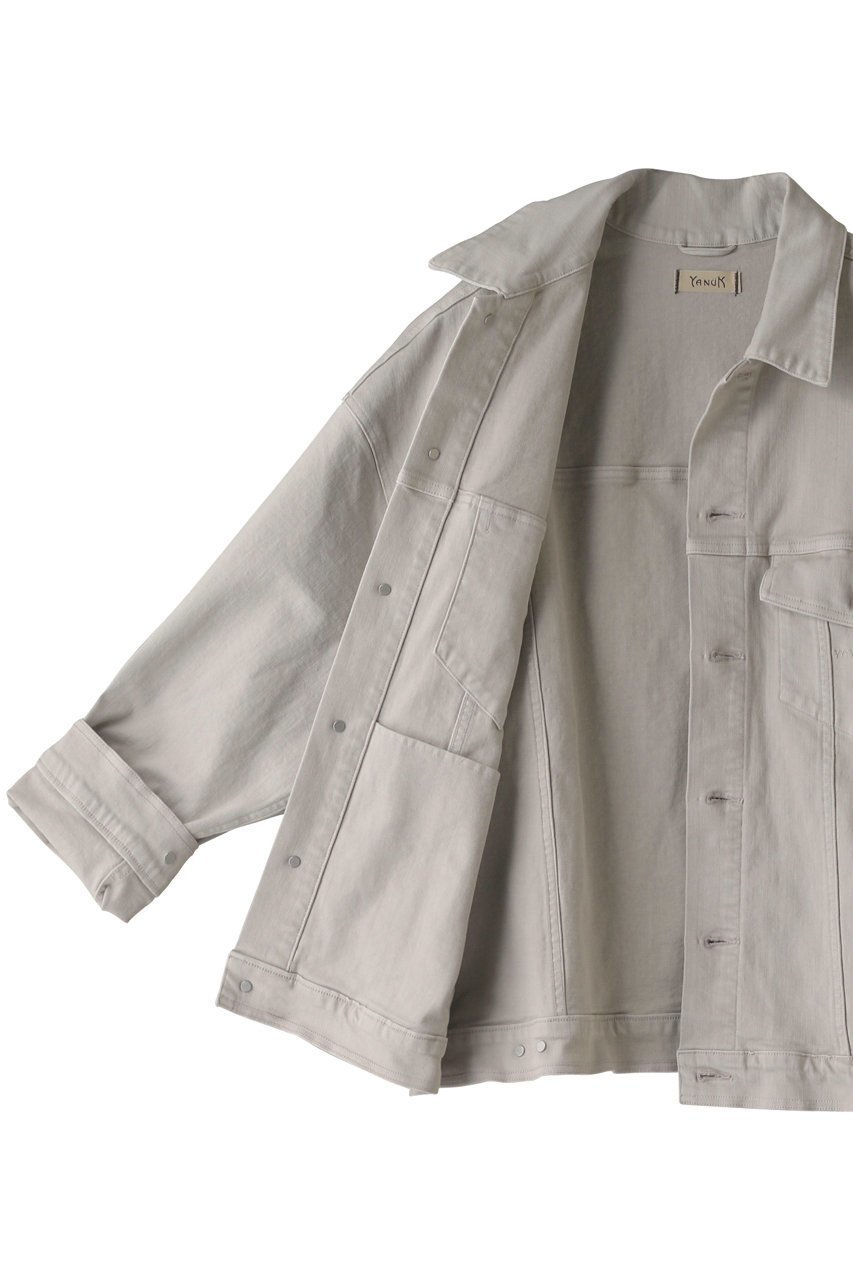 【ヤヌーク/YANUK】のビッグジーンジャケット 人気、トレンドファッション・服の通販 founy(ファニー) ファッション Fashion レディースファッション Fashion for Women アウター Coat / Outerwear Collection レディースジャケット・軽アウター Jackets ブルゾンジャケット・スポーティアウター Blouson Jackets シンプル Simple, Minimal ジャケット Jacket, Outerwear デニム Denim, Jeans Material ブルゾン Blouson, Bomber Jacket ポケット Pocket, Pocket Detail 春 Spring other-6|ID: prp329100002261934 ipo3291000000036759398