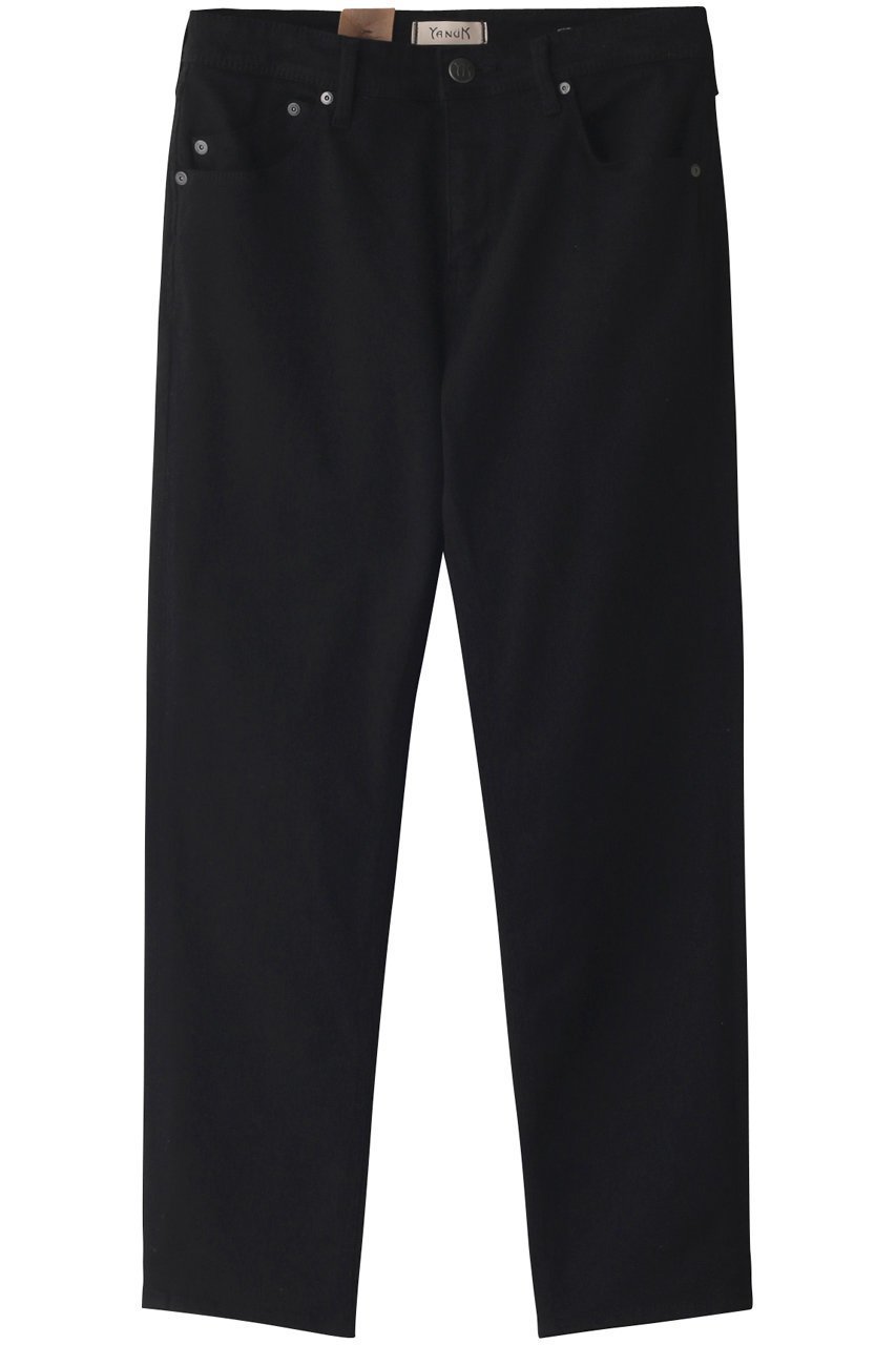 【ヤヌーク/YANUK】のスリムテーパード 【RUTH】 インテリア・キッズ・メンズ・レディースファッション・服の通販 founy(ファニー) 　ファッション　Fashion　レディースファッション　Fashion for Women　パンツ　Pants & Trousers　デニムパンツ・ジーンズ・美脚デニム　Denim Jeans & Pants　ダメージ　Distressed, Destroyed　デニム　Denim, Jeans Material　エレガント 上品　Elegant　ブラック|ID: prp329100002261936 ipo3291000000036542933