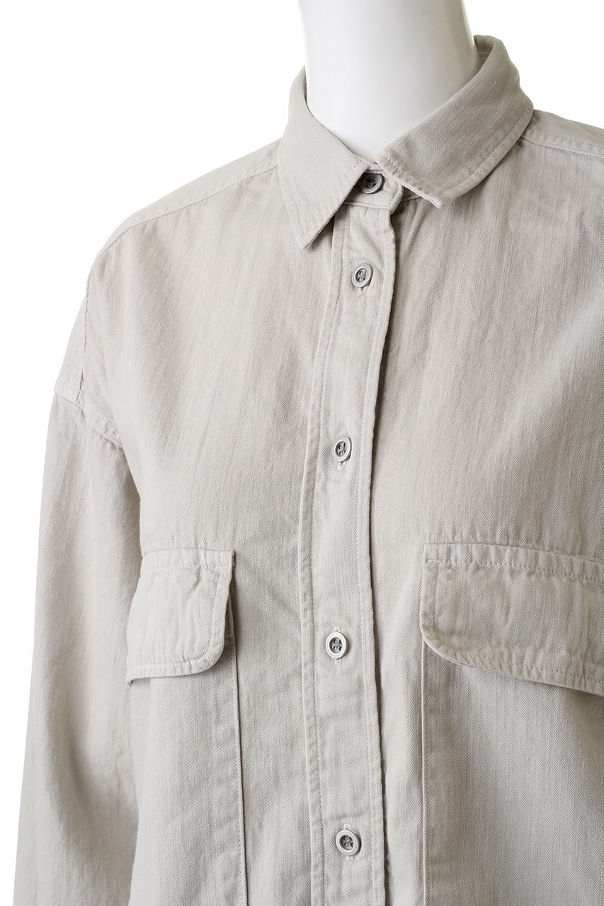 【ヤヌーク/YANUK】のCPOシャツ 人気、トレンドファッション・服の通販 founy(ファニー) 　ファッション　Fashion　レディースファッション　Fashion for Women　トップス・カットソー　Cut & Sew Tops　シャツ・ブラウス・オフィスカジュアル　Elegant Blouses & Button-Ups　おすすめ　Recommended / Our Picks　シンプル　Simple, Minimal　スリーブ　Sleeve, Long Sleeve / Short Sleeve　セットアップ　Set-Up, Coordinated Outfit　フラップ　Flap, Flap Pocket　ポケット　Pocket, Pocket Detail　ロング　Long, Long-Length　other-5|ID: prp329100002261942 ipo3291000000036901470