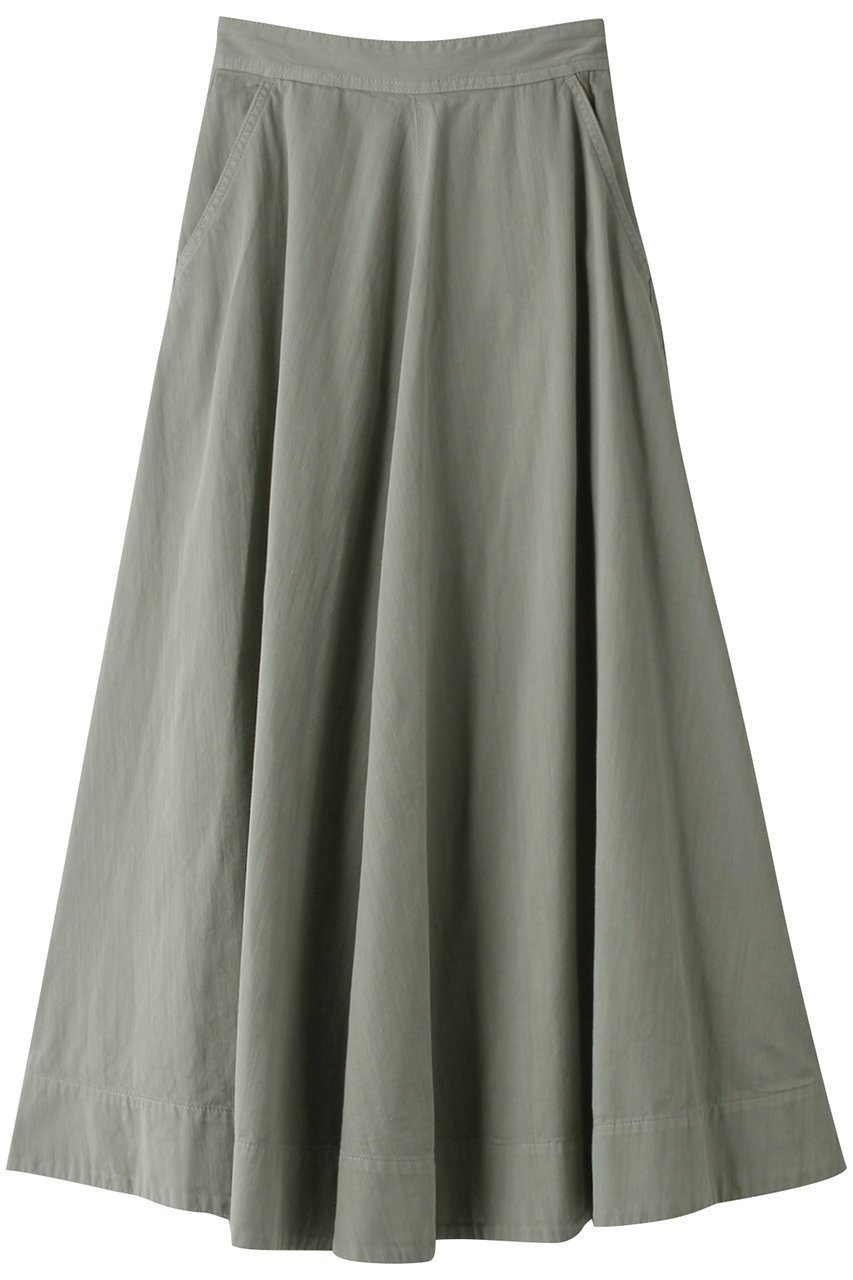 【ヤヌーク/YANUK】のフレアスカート インテリア・キッズ・メンズ・レディースファッション・服の通販 founy(ファニー) 　ファッション　Fashion　レディースファッション　Fashion for Women　スカート　Skirts　Aライン・フレアスカート　A-Line & Flared Skirts　おすすめ　Recommended / Our Picks　シンプル　Simple, Minimal　セットアップ　Set-Up, Coordinated Outfit　フレア　Flare, Flared　ロング　Long, Long-Length　夏　Summer　春　Spring　S/S・春夏　SS, Spring/Summer, Warm Season　セージ|ID: prp329100002261948 ipo3291000000032943485