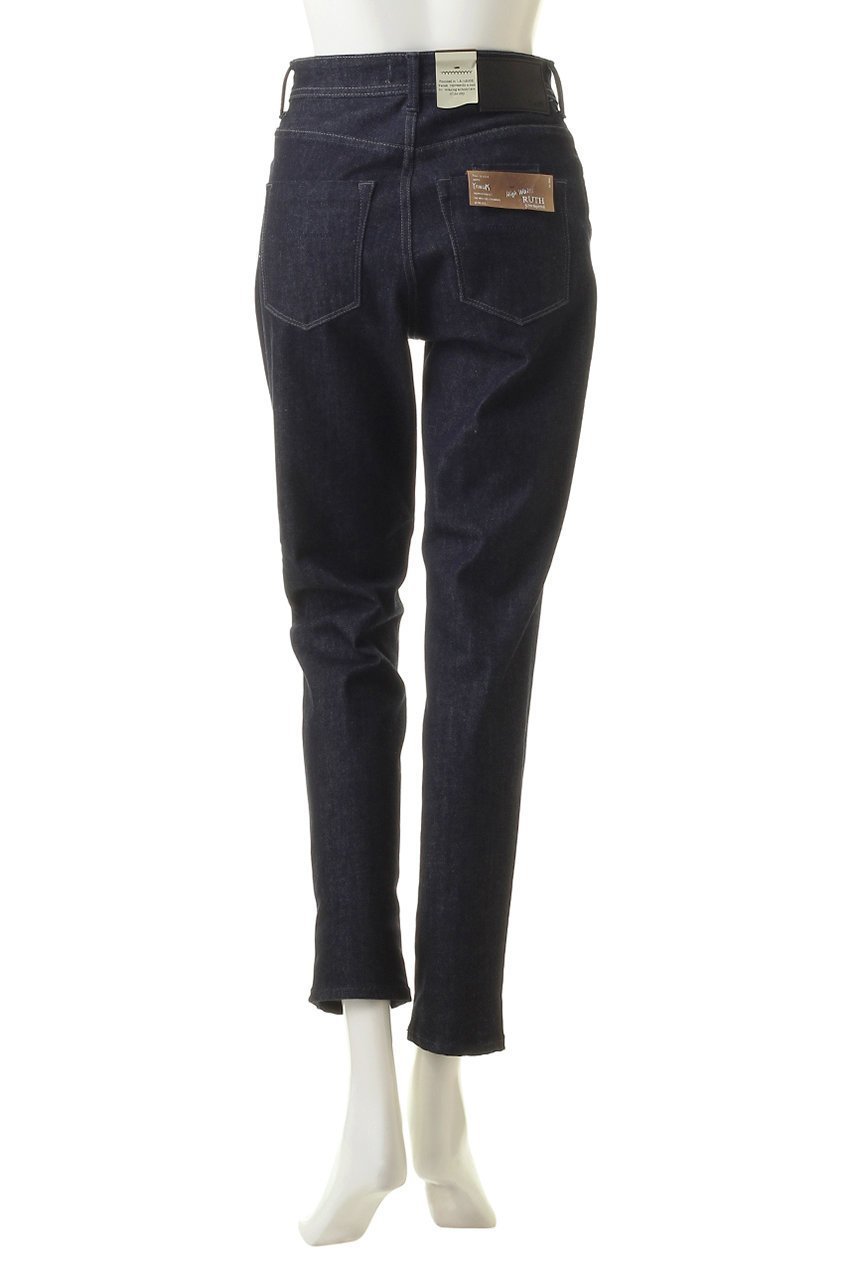 【ヤヌーク/YANUK】のハイウエスト スリムテーパード 【RUTH】 人気、トレンドファッション・服の通販 founy(ファニー) 　ファッション　Fashion　レディースファッション　Fashion for Women　パンツ　Pants & Trousers　デニムパンツ・ジーンズ・美脚デニム　Denim Jeans & Pants　ダメージ　Distressed, Destroyed　デニム　Denim, Jeans Material　エレガント 上品　Elegant　other-4|ID: prp329100002261953 ipo3291000000035693585