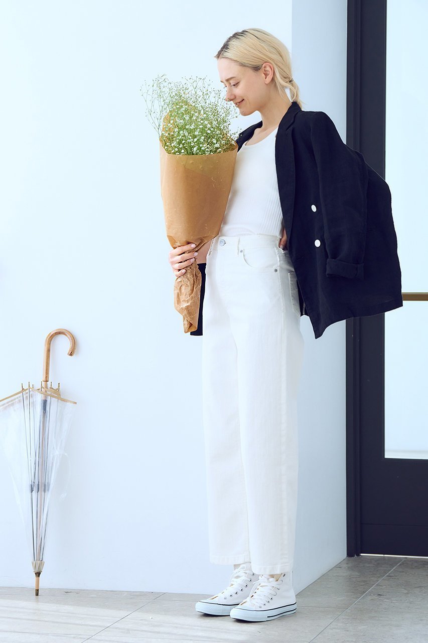 【ヤヌーク/YANUK】のワイドストレート 【LILITH】 人気、トレンドファッション・服の通販 founy(ファニー) 　ファッション　Fashion　レディースファッション　Fashion for Women　パンツ　Pants & Trousers　デニムパンツ・ジーンズ・美脚デニム　Denim Jeans & Pants　ストレート　Straight, Straight Cut　デニム　Denim, Jeans Material　パターン　Pattern, Design Print　ワイド　Wide, Wide Fit　夏　Summer　春　Spring　S/S・春夏　SS, Spring/Summer, Warm Season　other-8|ID: prp329100002261954 ipo3291000000036577639