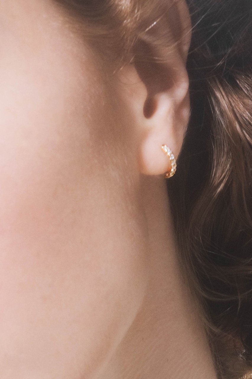 【ルボンボン/les bonbon】のtwo face diamond ピアス 人気、トレンドファッション・服の通販 founy(ファニー) 　ファッション　Fashion　レディースファッション　Fashion for Women　ジュエリー　Jewelry　ファッションリング　Fashion Rings　イヤリング・フープ・ドロップタイプ　Hoop, Drop & Clip Earrings　イエロー　Yellow　イヤリング　Earrings　ダイヤモンド　Diamond, Brilliant Cut　ビビッド　Vivid, Bright Tone　フープ　Hoop, Hoop Earrings　ベーシック　Basic, Essential　other-2|ID: prp329100002268391 ipo3291000000031382982