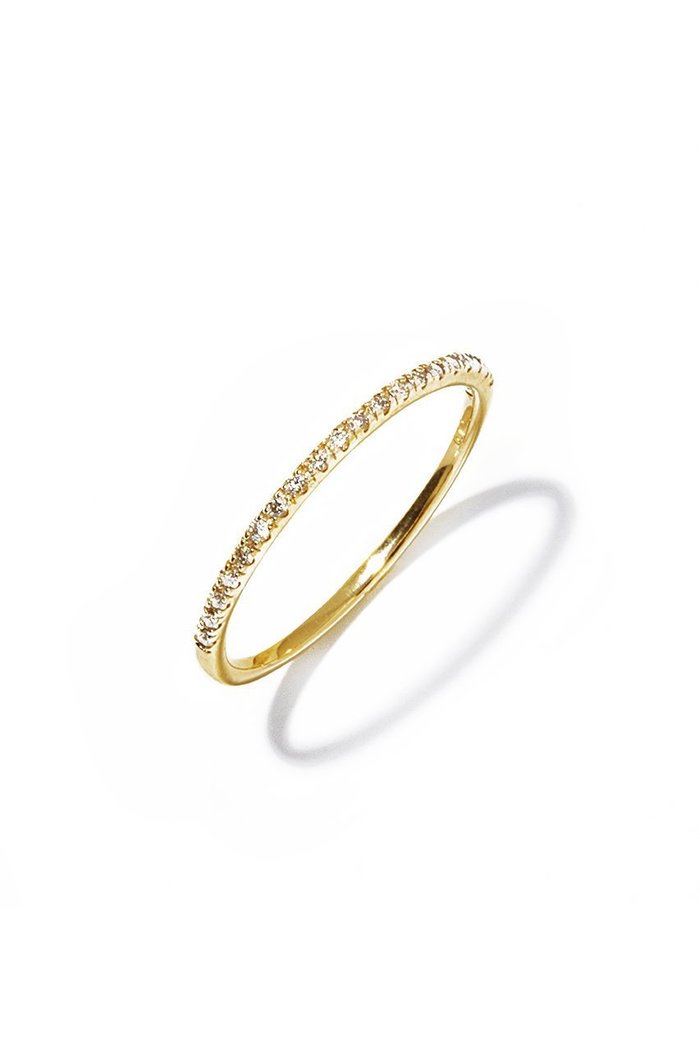 【ルボンボン/les bonbon】のdiamond half etanity リング インテリア・キッズ・メンズ・レディースファッション・服の通販 founy(ファニー) https://founy.com/ ファッション Fashion レディースファッション Fashion for Women ジュエリー Jewelry イエロー Yellow ダイヤモンド Diamond, Brilliant Cut |ID: prp329100002268393 ipo3291000000036245693