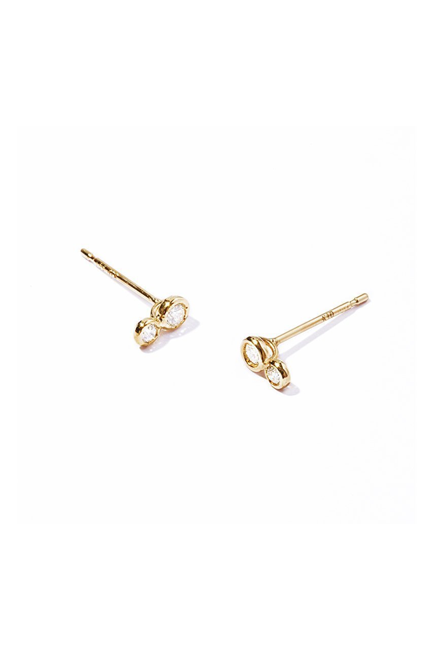 【ルボンボン/les bonbon】のtwo diamond ピアス 人気、トレンドファッション・服の通販 founy(ファニー) 　ファッション　Fashion　レディースファッション　Fashion for Women　ジュエリー　Jewelry　ファッションリング　Fashion Rings　イヤリング・フープ・ドロップタイプ　Hoop, Drop & Clip Earrings　おすすめ　Recommended / Our Picks　イヤリング　Earrings　イヤーカフ　Ear Cuffs　ダイヤモンド　Diamond, Brilliant Cut　other-3|ID: prp329100002268394 ipo3291000000031427709