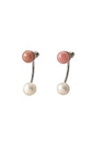 【アデル ビジュー/ADER bijoux】のRIVIERA 2wayピアス シルバー×ロードクロサイト|ID: prp329100002272232 ipo3291000000035335627