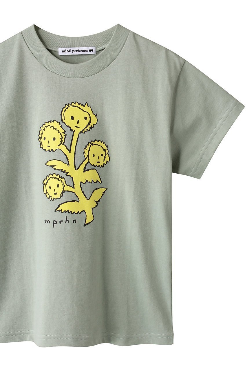 【ミナ ペルホネン/mina perhonen / KIDS】の【KIDS】“totem flower” トップス ライトグリーン 140 人気、トレンドファッション・服の通販 founy(ファニー) 　ファッション　Fashion　キッズファッション　Fashion for Kids　トップス・カットソー　Cut & Sew Tops　プリント　Print, Printed Pattern　夏　Summer　春　Spring　S/S・春夏　SS, Spring/Summer, Warm Season　other-3|ID: prp329100002286609 ipo3291000000036236031
