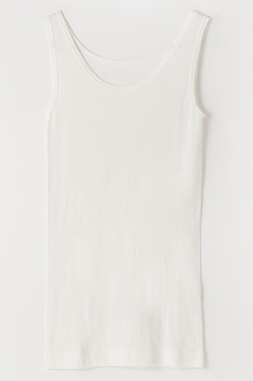 【プリスティン/PRISTINE】のフロストコットンタンクトップ インテリア・キッズ・メンズ・レディースファッション・服の通販 founy(ファニー) 　ファッション　Fashion　レディースファッション　Fashion for Women　下着・ランジェリー　Lingerie & Intimates　その他ランジェリー・インナーアイテム　Other Lingerie / Intimates　おすすめ　Recommended / Our Picks　アンダー　Underwear Essentials　インナー　Innerwear　シンプル　Simple, Minimal　タンク　Tank Top, Sleeveless Top　フラット　Flat, Flat Shoes　ランジェリー　Lingerie, Intimate Wear　夏　Summer　ホワイト|ID: prp329100002286642 ipo3291000000035471073