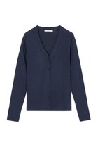 【アナイ/ANAYI】のアセテートポリエステルVネック カーディガン ネイビー|ID: prp329100002288313 ipo3291000000036260015