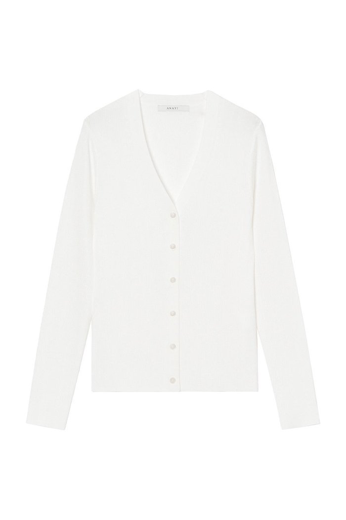 【アナイ/ANAYI】のアセテートポリエステルVネック カーディガン インテリア・キッズ・メンズ・レディースファッション・服の通販 founy(ファニー) https://founy.com/ ファッション Fashion レディースファッション Fashion for Women トップス・カットソー Cut & Sew Tops ニット Knit Tops & Sweaters カーディガン・羽織り Layered Style Cardigans Vネックトップス V-Neck Tops / V-Cut Neckline Shirts アンサンブル Ensemble Set カーディガン Cardigan, Knitwear スクエア Square, Square Shape スマート Smart, Elegant ミラノリブ Milano Rib, Milano Stitch 人気 Popular, Best Seller 定番 Standard, Basic Item |ID: prp329100002288313 ipo3291000000036458578