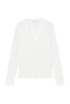 【アナイ/ANAYI】のアセテートポリエステルVネック カーディガン ホワイト|ID: prp329100002288313 ipo3291000000036458580