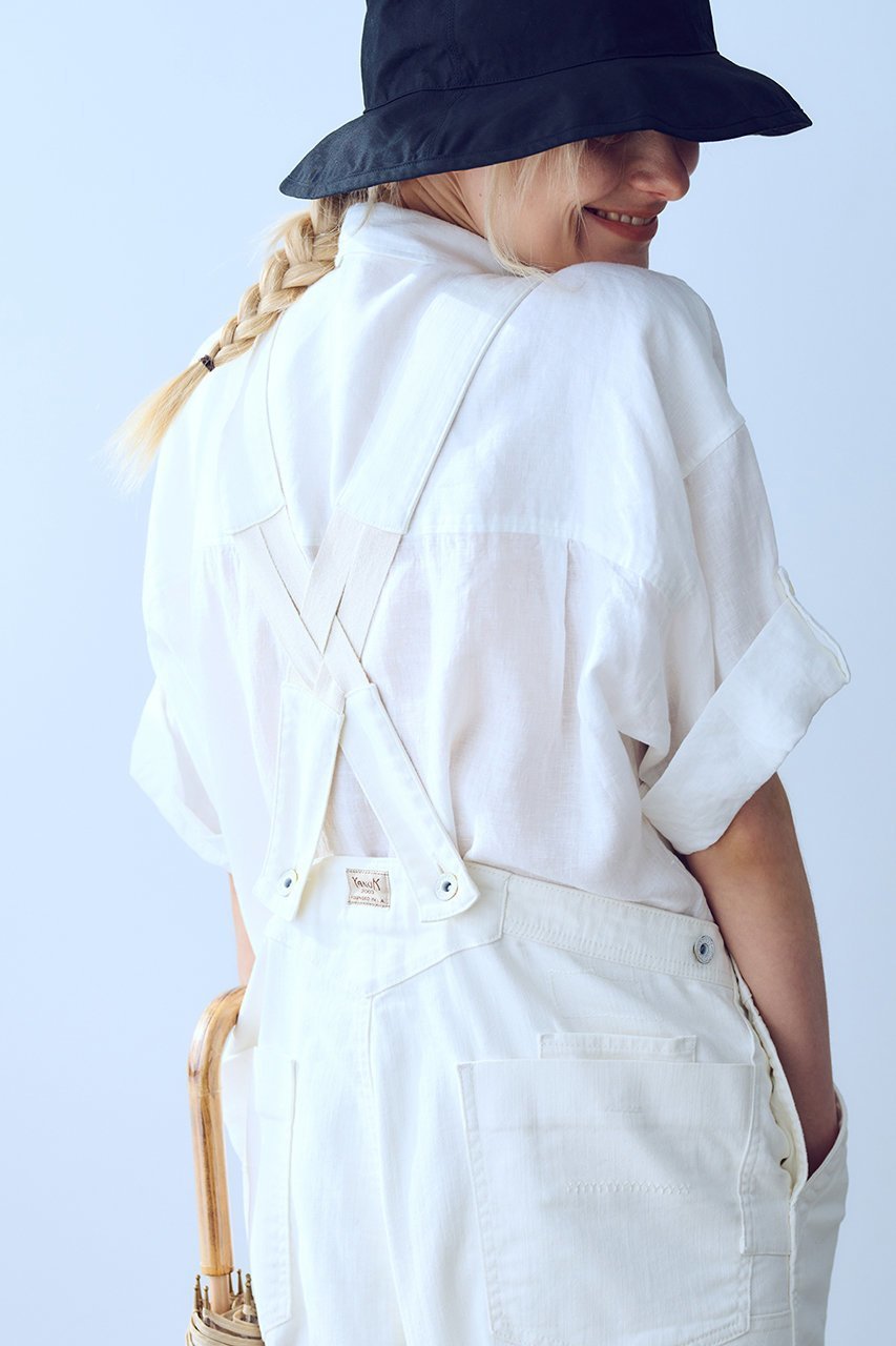 【ヤヌーク/YANUK】のオーバーオール 人気、トレンドファッション・服の通販 founy(ファニー) 　ファッション　Fashion　レディースファッション　Fashion for Women　パンツ　Pants & Trousers　デニム　Denim, Jeans Material　夏　Summer　春　Spring　S/S・春夏　SS, Spring/Summer, Warm Season　other-8|ID: prp329100002292326 ipo3291000000032830315