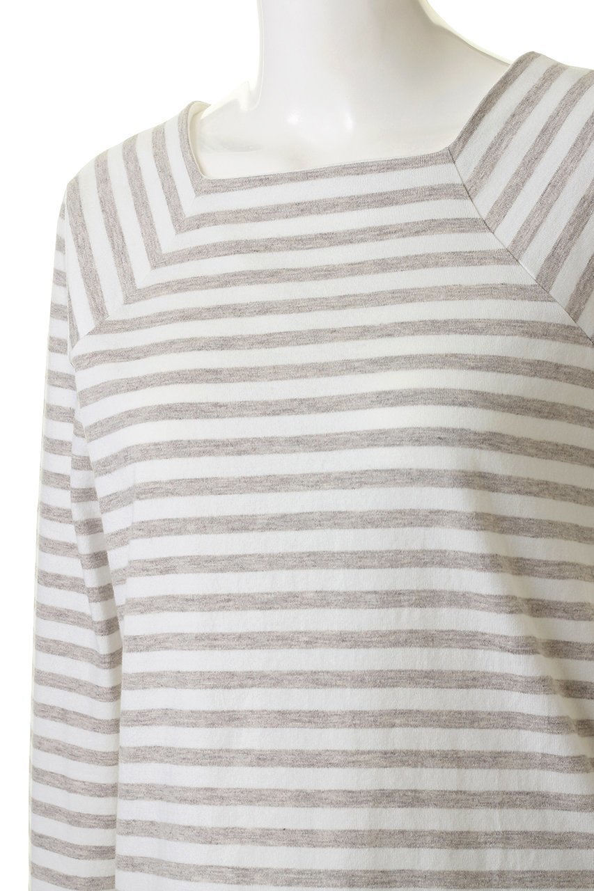 【プリスティン/PRISTINE】のヤクボーダー天竺スクエアPO 人気、トレンドファッション・服の通販 founy(ファニー) ファッション Fashion レディースファッション Fashion for Women トップス・カットソー Cut & Sew Tops ニット Knit Tops & Sweaters カジュアルプルオーバー・ニットトップス Pullovers & Knit Tops / Casual Pullovers シンプル Simple, Minimal スクエア Square, Square Shape ボーダー Border, Stripe other-5|ID: prp329100002292414 ipo3291000000036760475