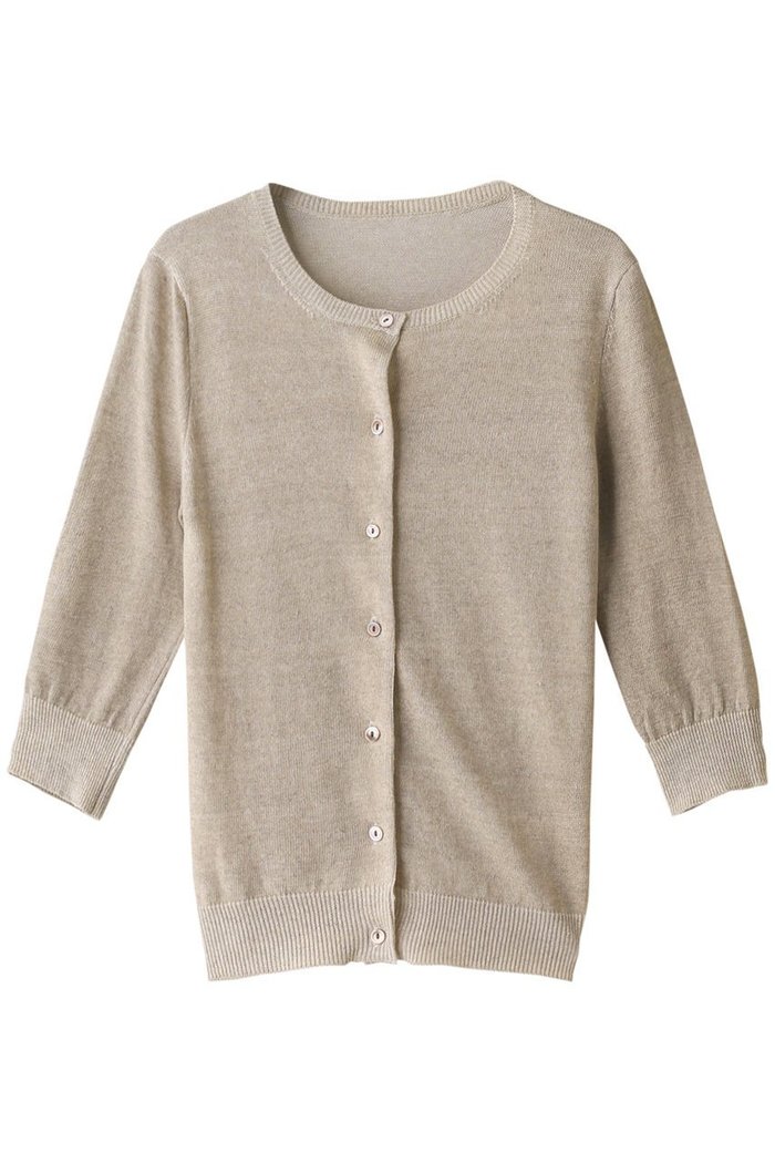 【プリスティン/PRISTINE】のリネンWフェイス7分袖カーディガン インテリア・キッズ・メンズ・レディースファッション・服の通販 founy(ファニー) https://founy.com/ ファッション Fashion レディースファッション Fashion for Women トップス・カットソー Cut & Sew Tops ニット Knit Tops & Sweaters カーディガン・羽織り Layered Style Cardigans カーディガン Cardigan, Knitwear シンプル Simple, Minimal フェイス Face, Facial Design リネン Linen, Linen Fabric 夏 Summer 春 Spring S/S・春夏 SS, Spring/Summer, Warm Season |ID: prp329100002292418 ipo3291000000036224781