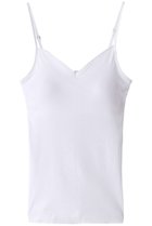 【ハンロ/HANRO】のCOTTON SEAMLESS ブラキャミ ホワイト|ID: prp329100002292460 ipo3291000000034615653