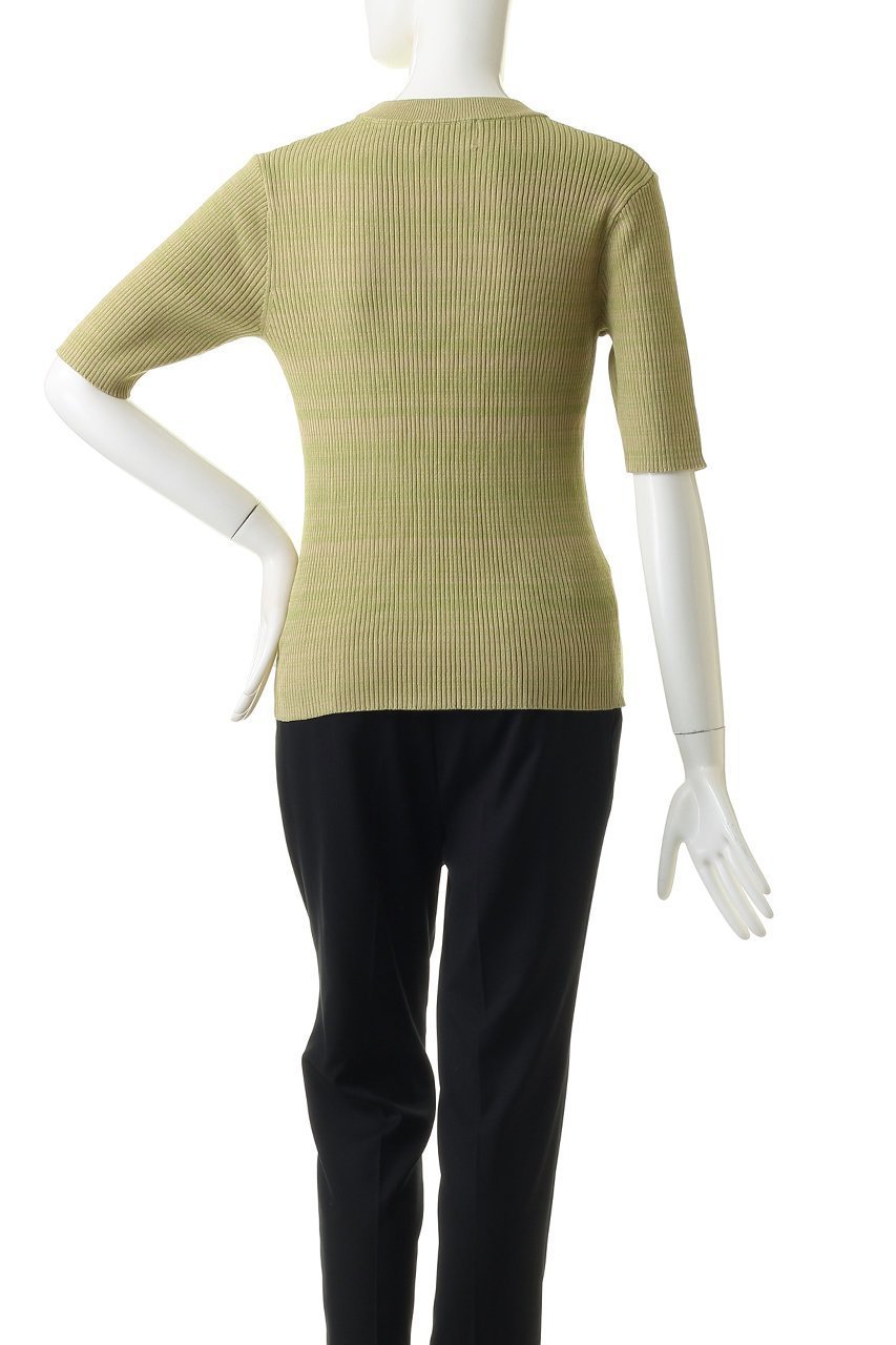 【クラネ/CLANE】のH/N RIB KNIT TOPS / ニット/セーター 人気、トレンドファッション・服の通販 founy(ファニー) 　ファッション　Fashion　レディースファッション　Fashion for Women　トップス・カットソー　Cut & Sew Tops　ニット　Knit Tops & Sweaters　カジュアルプルオーバー・ニットトップス　Pullovers & Knit Tops / Casual Pullovers　シンプル　Simple, Minimal　セーター　Sweater, Knitwear　フィット　Fit, Slim Fit　リブニット　Rib Knit, Ribbed Knit　半袖　Short Sleeve, Half Sleeve　夏　Summer　春　Spring　S/S・春夏　SS, Spring/Summer, Warm Season　other-4|ID: prp329100002307367 ipo3291000000036500069