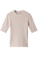 【クラネ/CLANE】のH/N RIB KNIT TOPS / ニット/セーター 人気、トレンドファッション・服の通販 founy(ファニー) ファッション Fashion レディースファッション Fashion for Women トップス・カットソー Cut & Sew Tops ニット Knit Tops & Sweaters カジュアルプルオーバー・ニットトップス Pullovers & Knit Tops / Casual Pullovers シンプル Simple, Minimal セーター Sweater, Knitwear フィット Fit, Slim Fit リブニット Rib Knit, Ribbed Knit 半袖 Short Sleeve, Half Sleeve 夏 Summer 春 Spring S/S・春夏 SS, Spring/Summer, Warm Season |ID:prp329100002307367